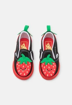 Vans Slip-On V Berry Unisex - Sneakers Laag - Red/Black