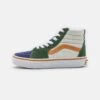 Vans Sk8-Hi Unisex - Sneakers Hoog - Multi-Coloured/True White