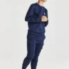 SikSilk Essential Set - Trainingspak - Navy