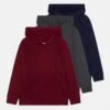 Friboo 3 Pack - Hoodie - Multi-Coloured/Blue/Dark Red