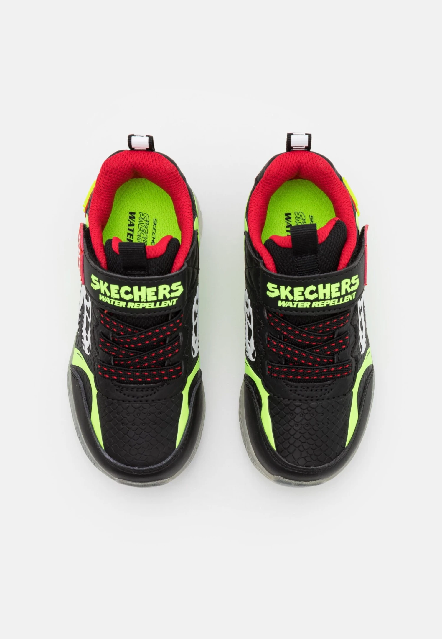 Skechers Illumi-Brights - Sneakers Laag - Black/Lime//Red 4 Skechers Illumi-Brights - Sneakers Laag - Black/Lime//Red - Afbeelding 4