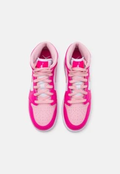 Air Jordan 1 Mid Unisex - Sneakers Hoog - White/Medium Soft Pink/Fierce Pink -Algemene Winkel Voor Kindermode a9ceade33e1143b78057365a180b117e scaled