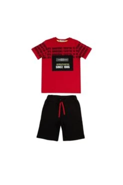 LELA Regular Fit Shorts And T-Shirt - Shorts - Red 11 LELA Regular Fit Shorts And T-Shirt - Shorts - Red -Algemene Winkel Voor Kindermode af060e774c74403e84f15e0518b97f3e