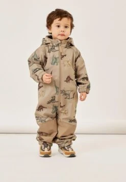 NAME IT Malfa Aop Fo Noos - Regenpak - Brown