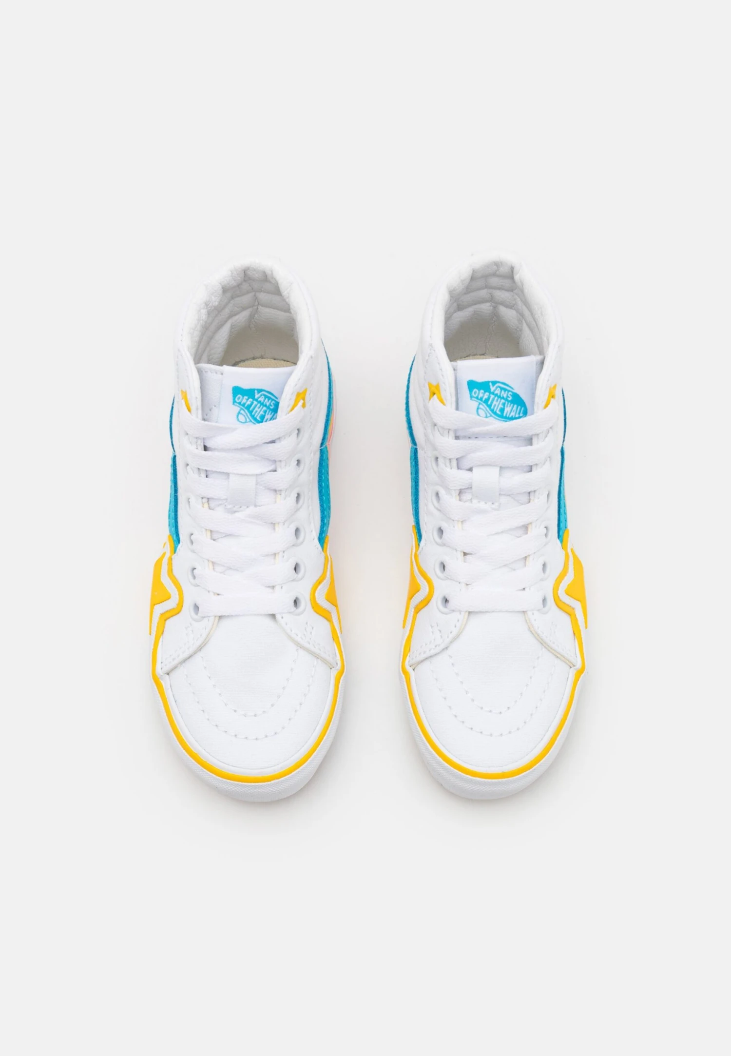 Vans Sk8-Hi Rainbow Star Unisex - Sneakers Hoog - True White/Multi-Coloured 4 Vans Sk8-Hi Rainbow Star Unisex - Sneakers Hoog - True White/Multi-Coloured - Afbeelding 4