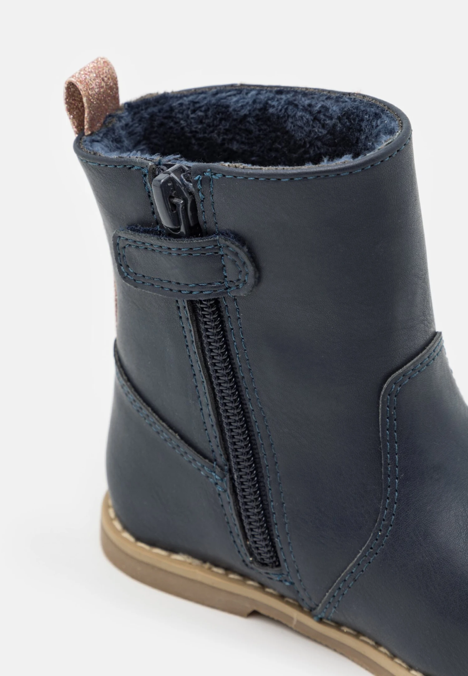 Friboo Korte Laarzen - Dark Blue 6 Friboo Korte Laarzen - Dark Blue - Afbeelding 6