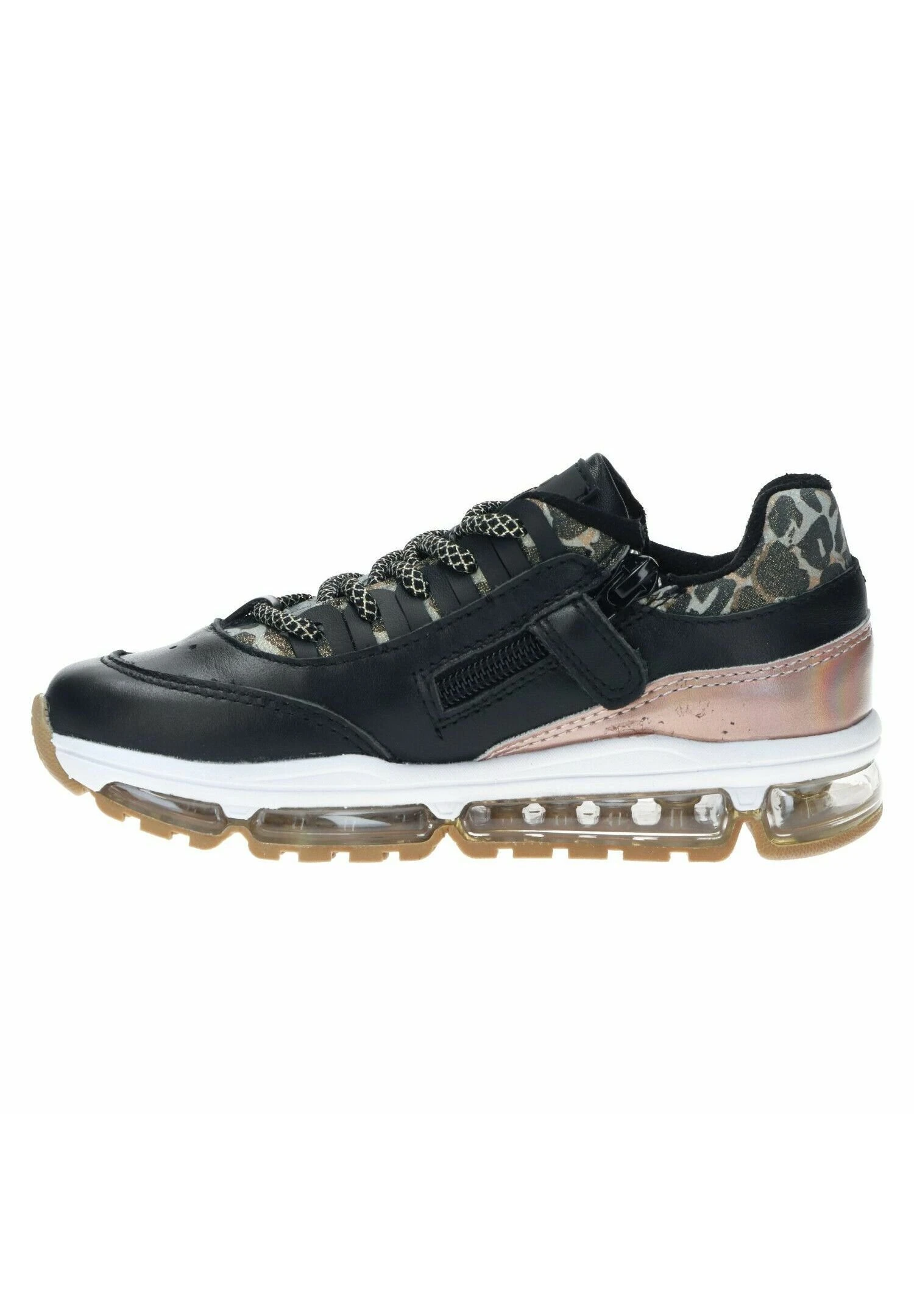 Vingino Fenna Ii - Sneakers Laag - Black/Pink/Beige 1 Vingino Fenna Ii - Sneakers Laag - Black/Pink/Beige