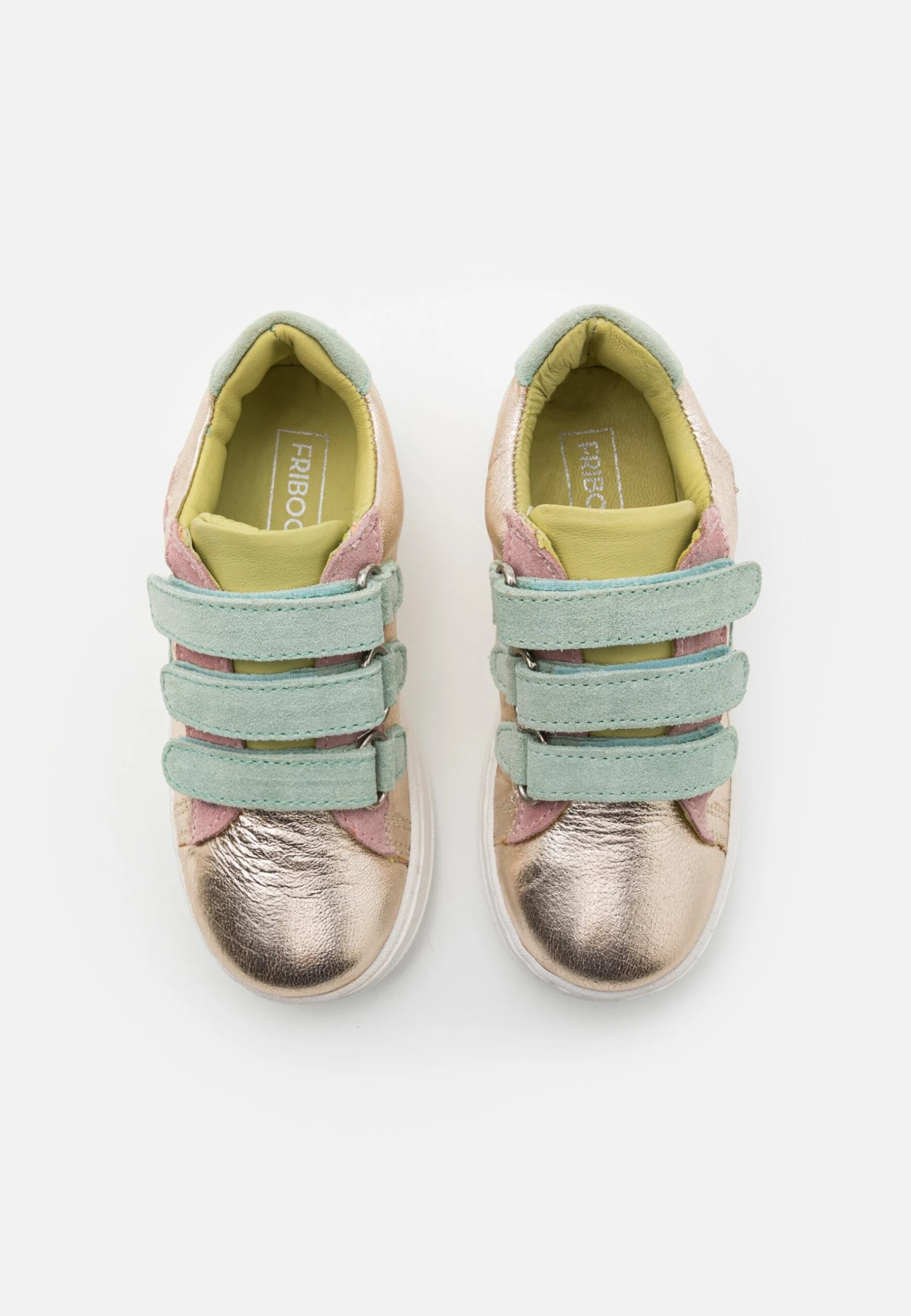 Friboo Leather - Sneakers Laag - Gold 4 Friboo Leather - Sneakers Laag - Gold - Afbeelding 4