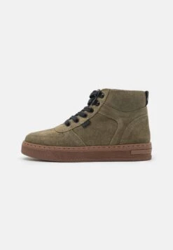 Nieuwe Producten 5 Friboo Leather - Veterboots - Khaki